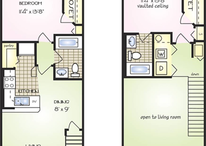 Sublets Near Museum Walk (1/1 in a 2/2) sublease for July-December