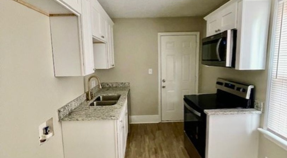Newly renovated 2 bd 1 ba home in the belmont area 