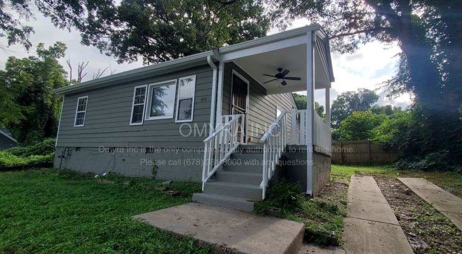 Cute House Convenient to I-20, Large Master Suite! Walk to the Atlanta BeltLine!