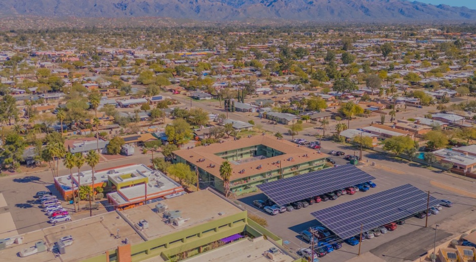 An amentiy-laden resident area near Downtown Tucson