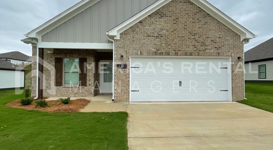 New Construction Home for Rent in Tuscaloosa, AL!!! Sign a 13 month lease by 4/30/24 to receive ONE MONTH free!