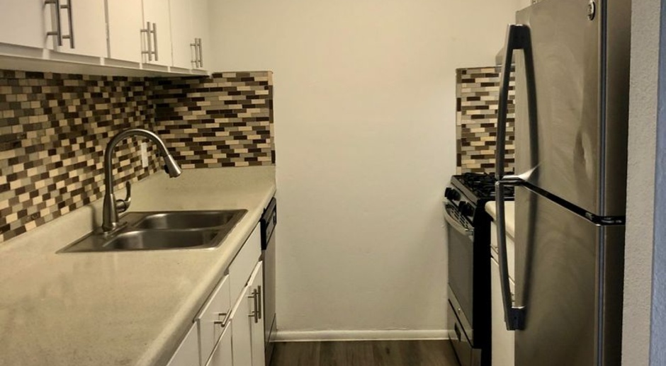 Fully renovated 2 bedroom unit - $1,299.00 w/washer and dryer - $299.00 1st month rent move in special!
