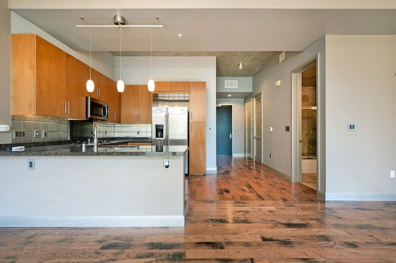 Expansive East Village 1 Bedroom at M2I! 2 Full Baths and 2 Parking Spaces! Available Now!