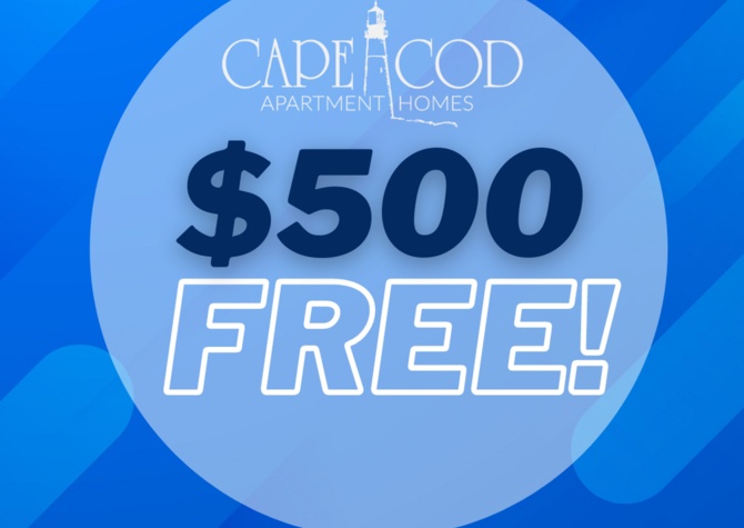 Apartments Near $500 FREE! PET FRIENDLY! 