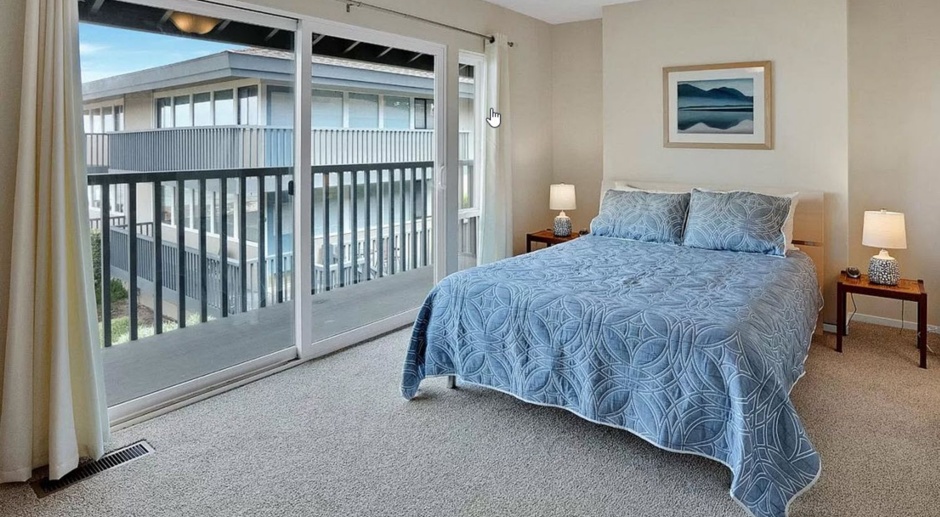 2 Bedroom, Multi-level Ocean View Condo!