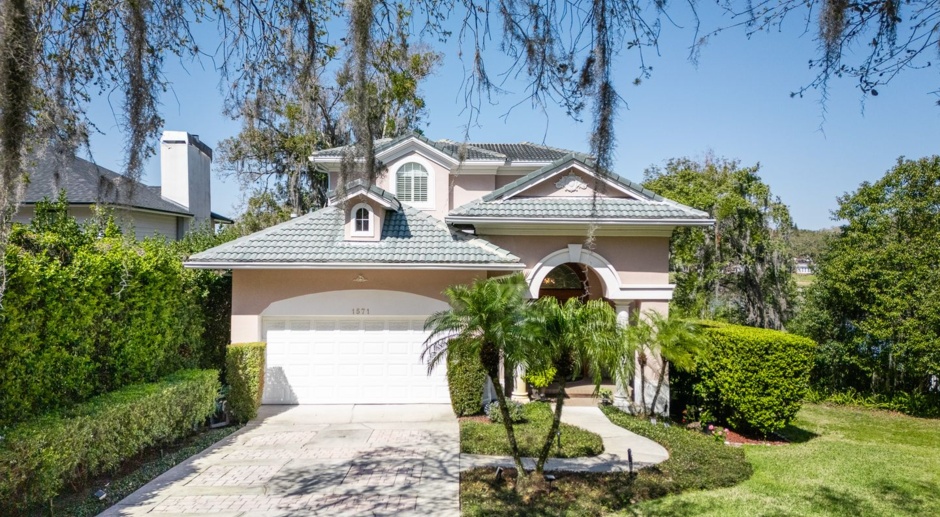 Stunning 3 Story-3bed/3bath Lakefront home FOR RENT at Sylvan Lake Shores in Winter Park! 