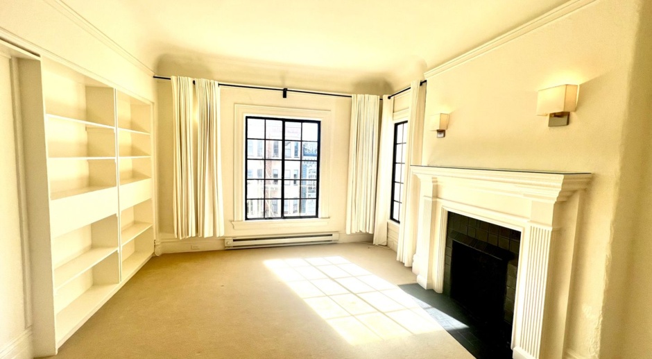 Sun-Drenched 1 Bedroom For Rent in Ashbury Heights/ Cole Valley! 