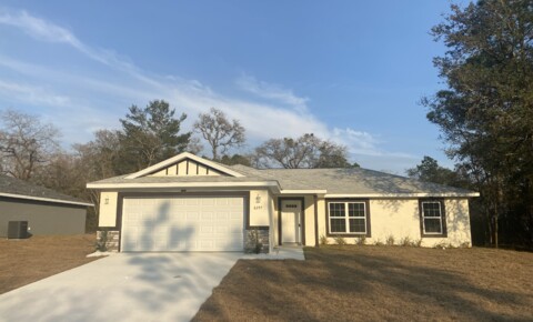 Houses Near Withlacoochee Technical Institute Brand New Home in Citrus Springs Available	 for Withlacoochee Technical Institute Students in Inverness, FL