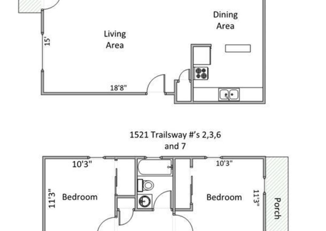 Apartments Near 1521 Trailsway Dr. 
