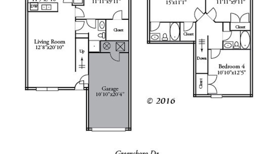 Large 4 bedroom Duplex