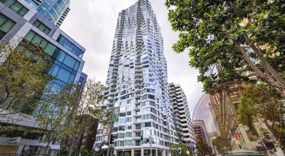 Financial District - 2 BR, 2 BA Condo 1,313 Sq. Ft. - 3D Virtual Tour, Furnished Unit, Parking Included