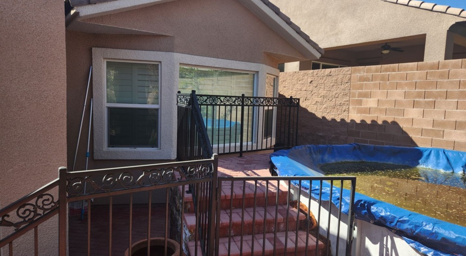 Fabulous Furnished Three Bed and a Den w/ Private Pool in Summerlin