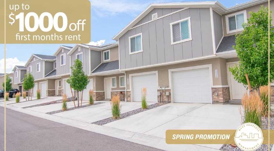 2-Story Delinda Townhomes in Nampa! Now Pre-Leasing!