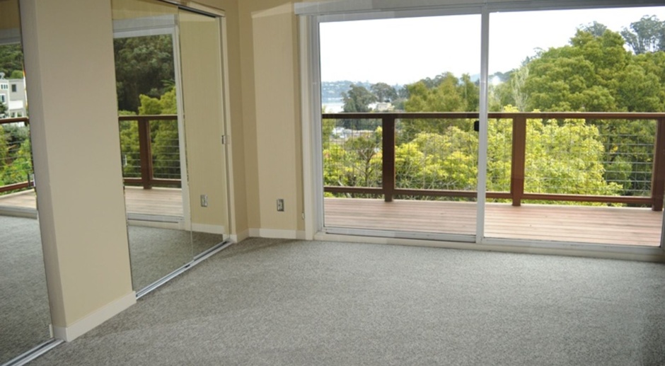 Lovely and Large Sausalito Condo with View!