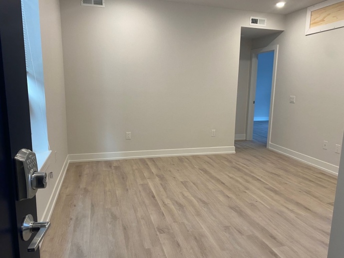Bi-level New Construction 2 bed/1 bath apartment in University City! Close to Everything! Pets Allowed!