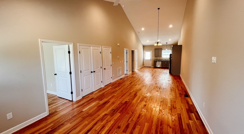  3 Bed, 2 Bath New Construction Townhome with Granite & Hardwoods