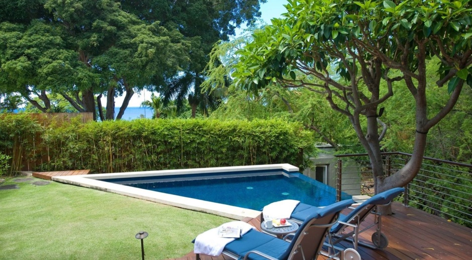 Ocean view, Private home, Open-air, Pool, Diamond Head, Luxury, Casa de Makalei