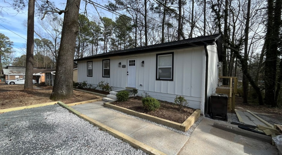 Convenient 2BD*, 2BA Home Near Downtown Durham with Assigned Off-Street Parking and Backyard
